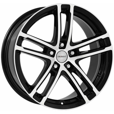 Hliníkový disk Dezent TZ dark 6.5xR17 5x112 ET44